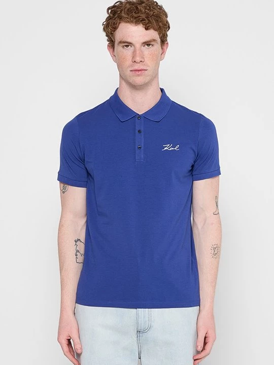 Foto van product Poloshirt KARL LAGERFELD blauw