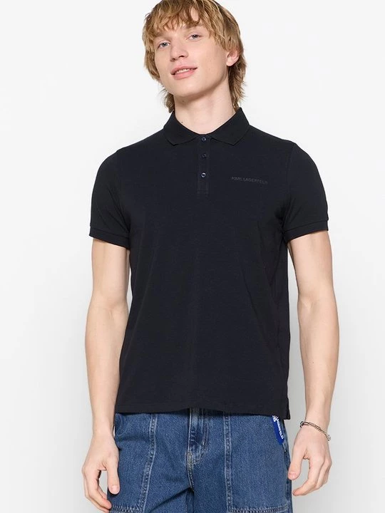 Foto van product Poloshirt KARL LAGERFELD donkerblauw