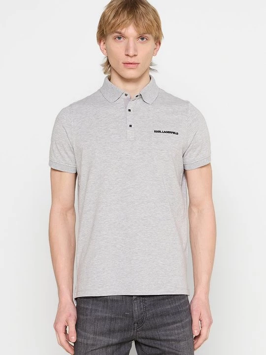 Foto van product Poloshirt KARL LAGERFELD grijs