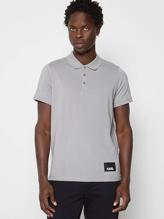 Foto van product Poloshirt KARL LAGERFELD grijs
