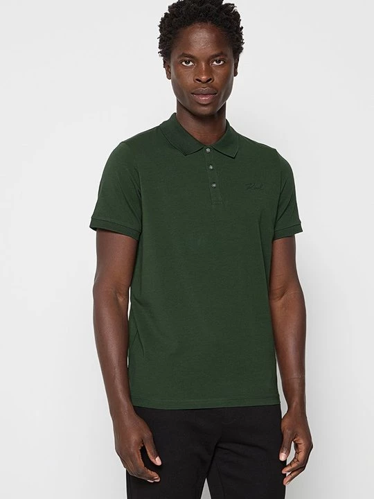 Foto van product Poloshirt KARL LAGERFELD groen