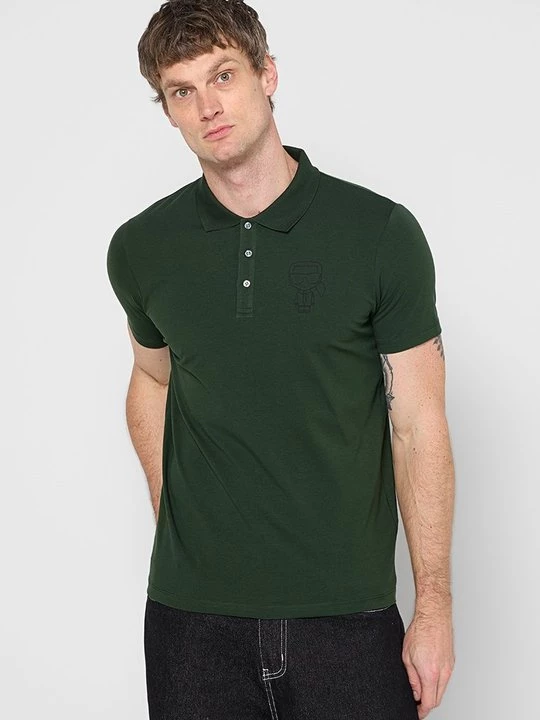 Foto van product Poloshirt KARL LAGERFELD groen
