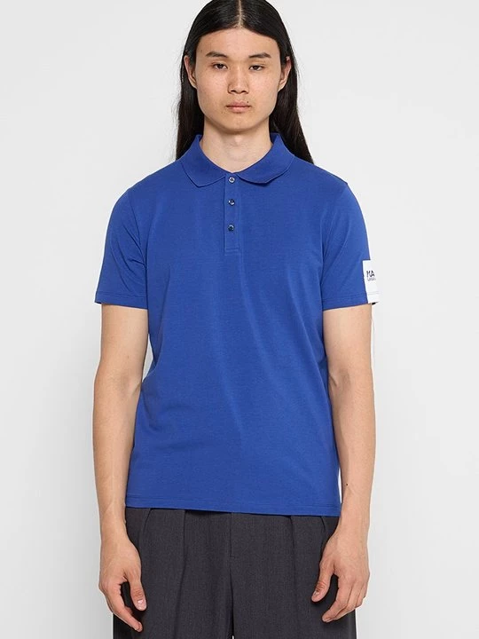 Foto van product Poloshirt KARL LAGERFELD koningsblauw