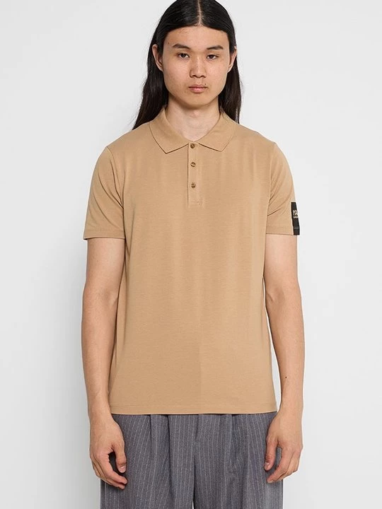 Foto van product Poloshirt KARL LAGERFELD lichtbruin