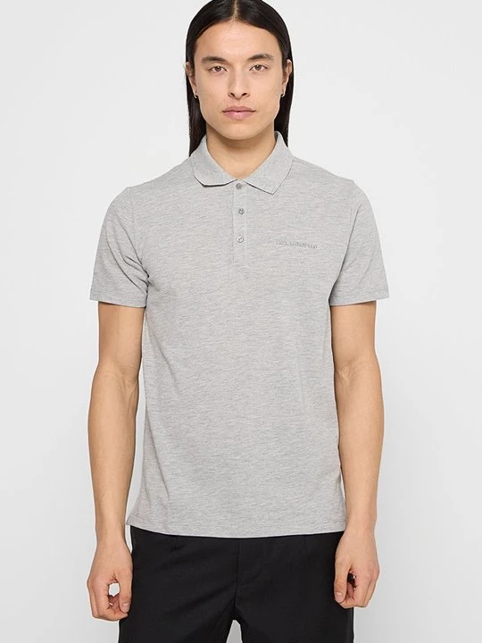 Foto van product Poloshirt KARL LAGERFELD lichtgrijs