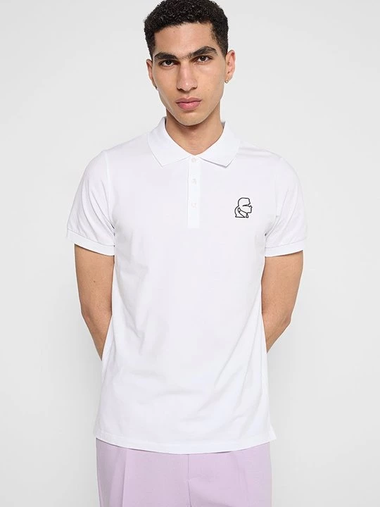 Foto van product Poloshirt KARL LAGERFELD wit