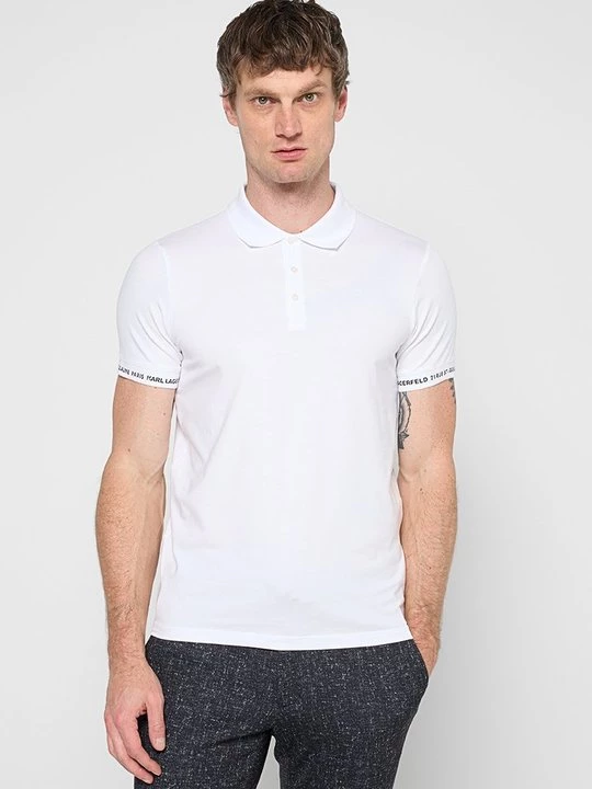 Foto van product Poloshirt KARL LAGERFELD wit