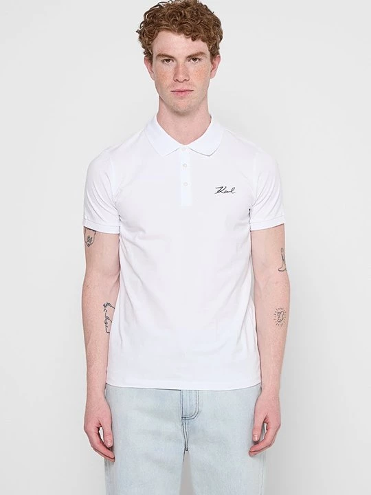 Foto van product Poloshirt KARL LAGERFELD wit
