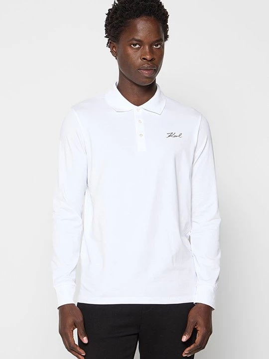 Foto van product Poloshirt KARL LAGERFELD wit