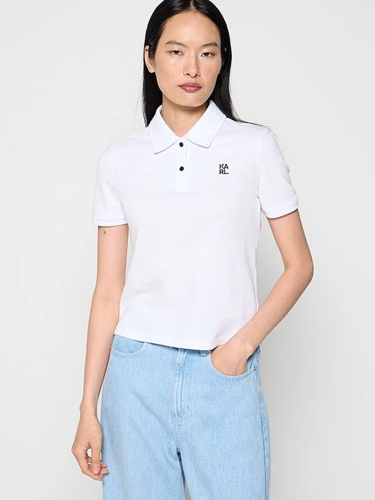 Foto van product Poloshirt KARL LAGERFELD wit