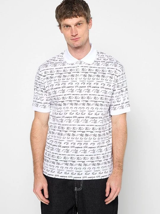 Foto van product Poloshirt KARL LAGERFELD wit
