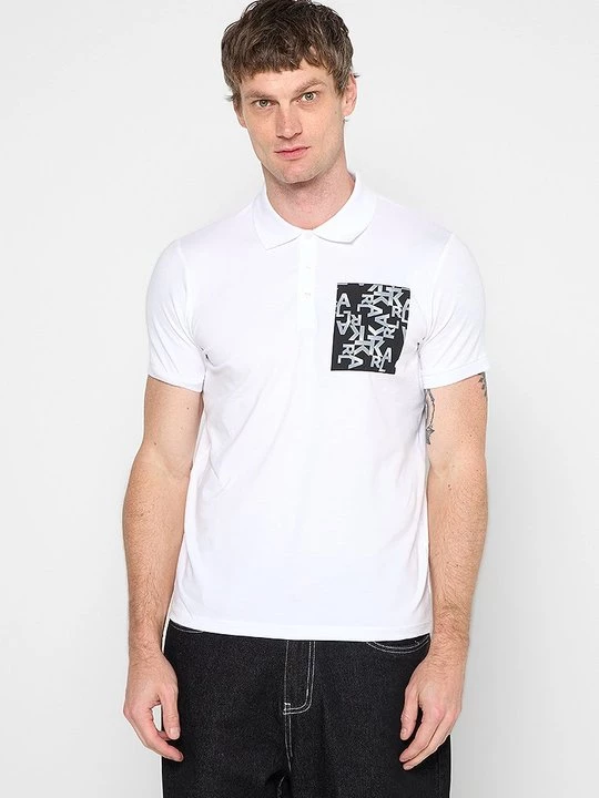 Foto van product Poloshirt KARL LAGERFELD wit