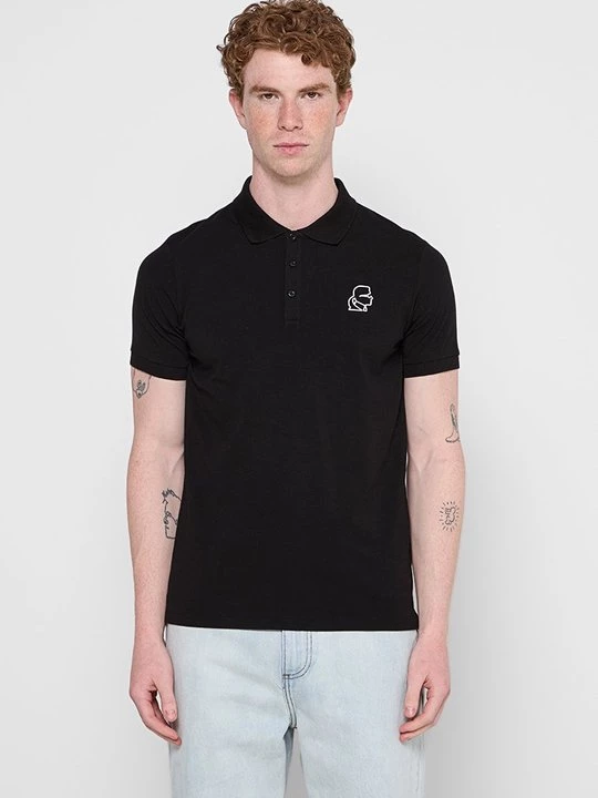 Foto van product Poloshirt KARL LAGERFELD zwart