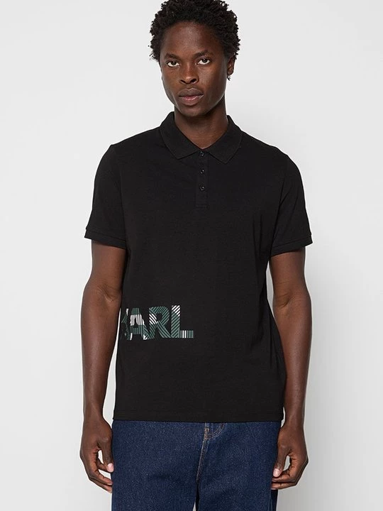 Foto van product Poloshirt KARL LAGERFELD zwart