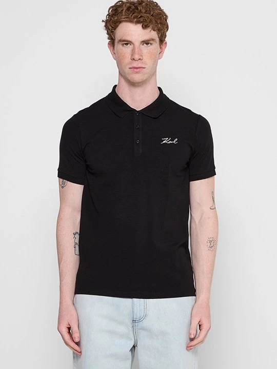 Foto van product Poloshirt KARL LAGERFELD zwart