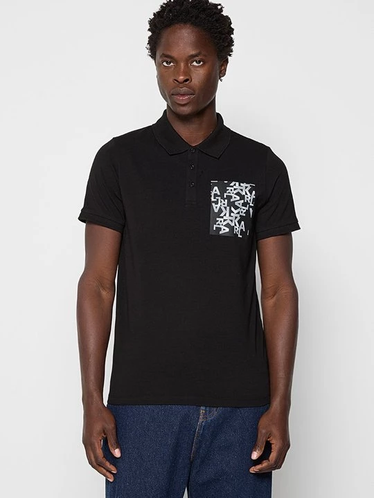 Foto van product Poloshirt KARL LAGERFELD zwart