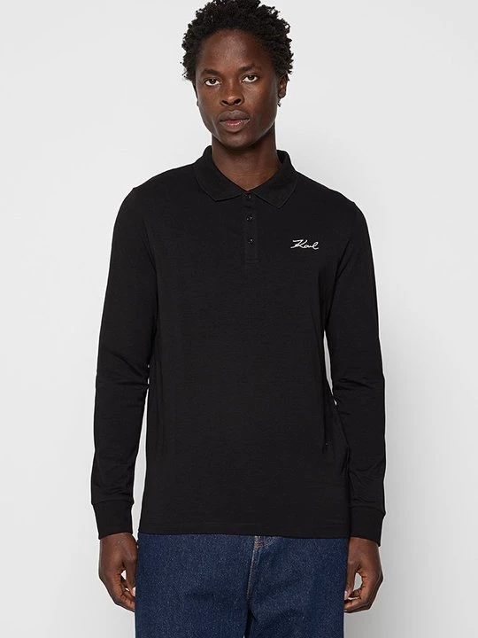 Foto van product Poloshirt KARL LAGERFELD zwart