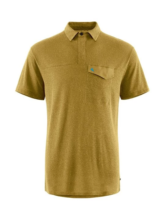 Foto van product Poloshirt Klättermusen mosterdgeel
