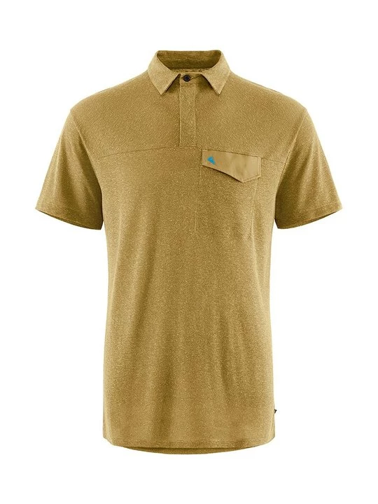 Foto van product Poloshirt Klättermusen okergeel