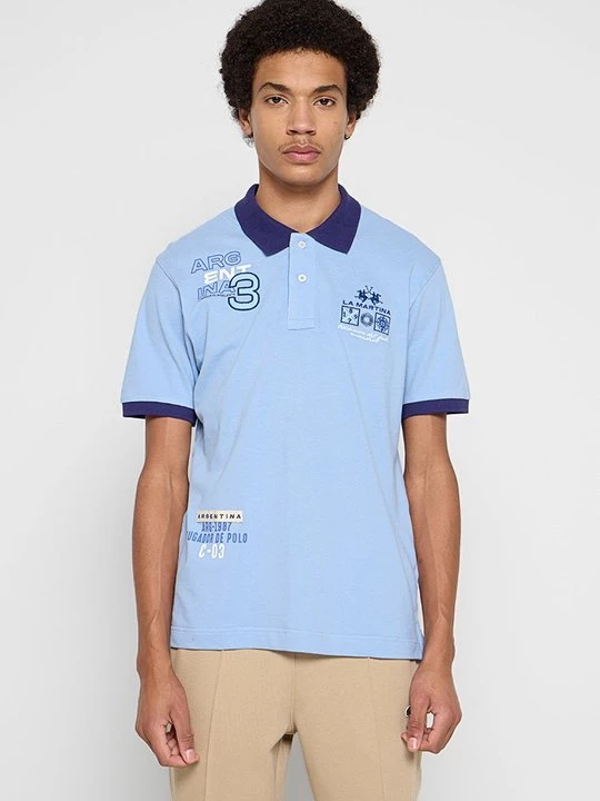 Foto van product Poloshirt La Martina blauw