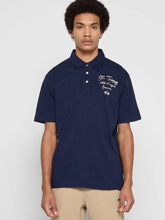 Foto van product Poloshirt La Martina donkerblauw