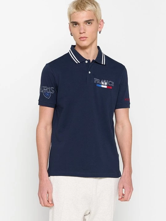 Foto van product Poloshirt La Martina donkerblauw
