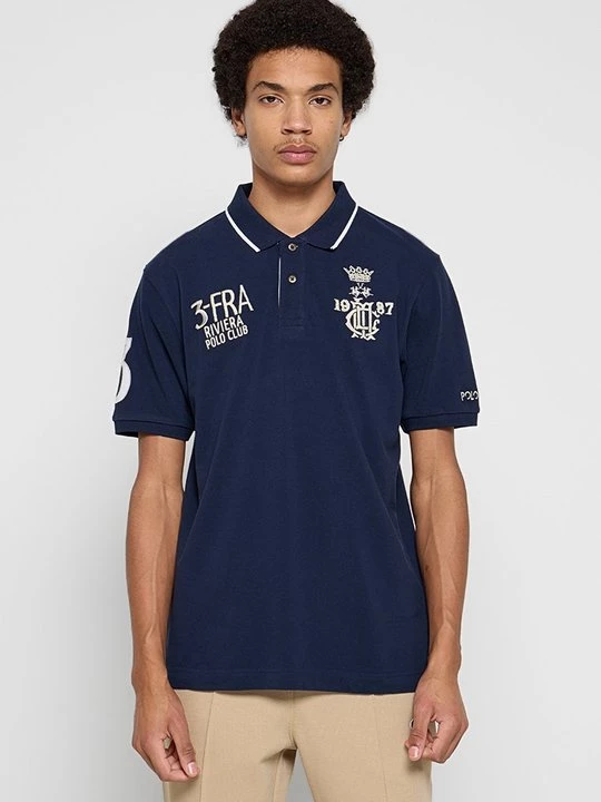 Foto van product Poloshirt La Martina donkerblauw