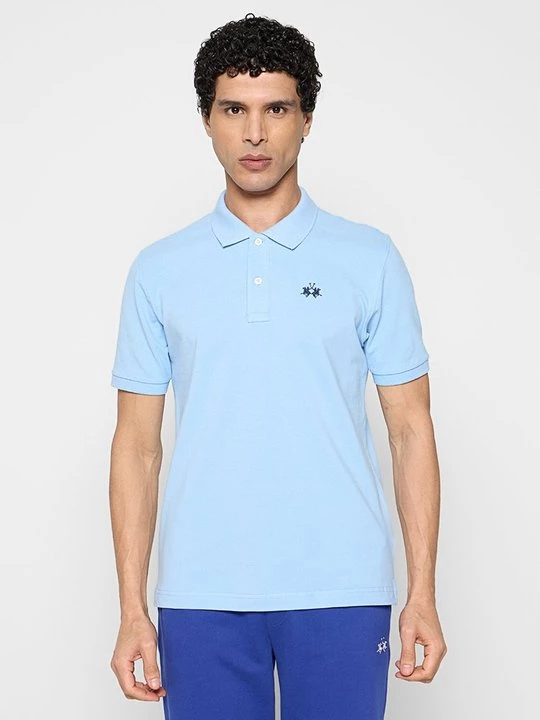 Foto van product Poloshirt La Martina donkerblauw