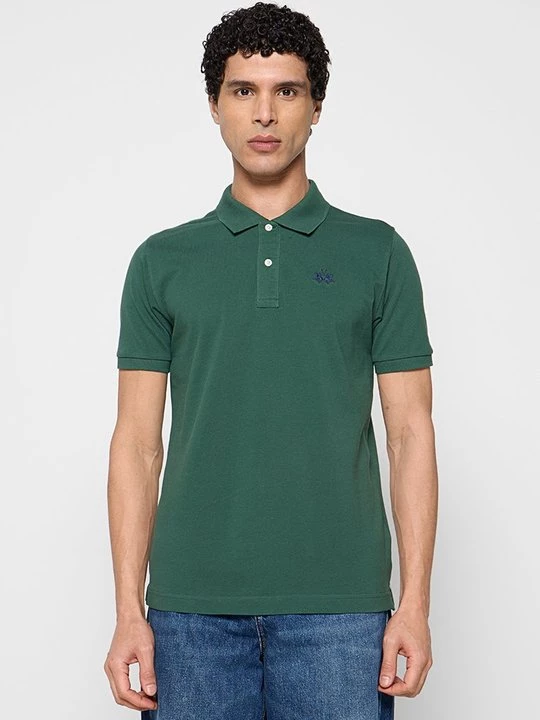 Foto van product Poloshirt La Martina donkergroen