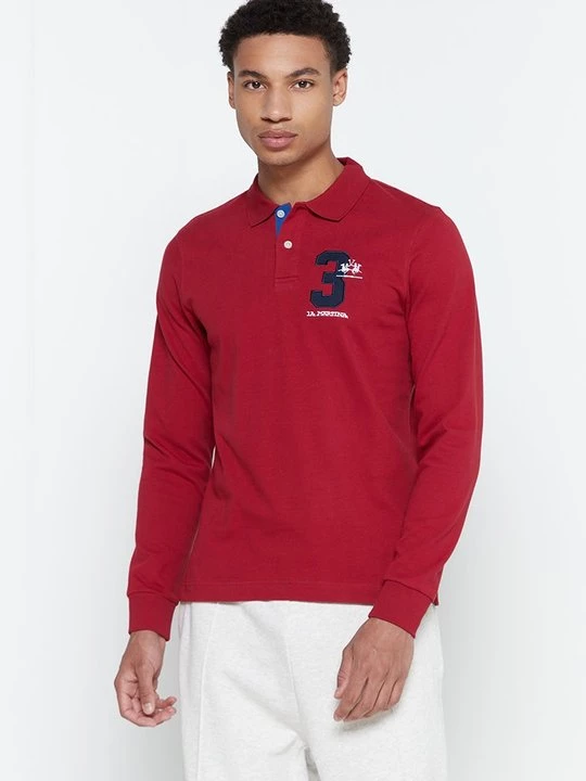 Foto van product Poloshirt La Martina rood
