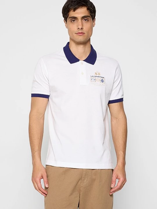Foto van product Poloshirt La Martina wit