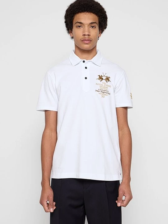 Foto van product Poloshirt La Martina wit