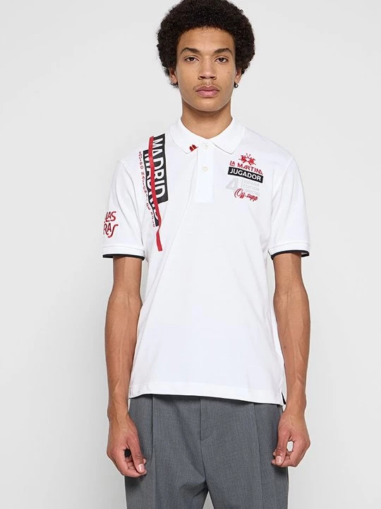 Foto van product Poloshirt La Martina wit