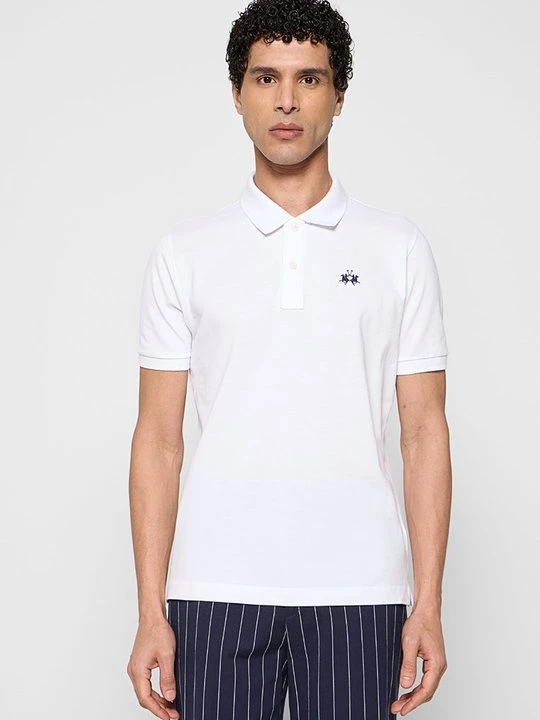Foto van product Poloshirt La Martina wit