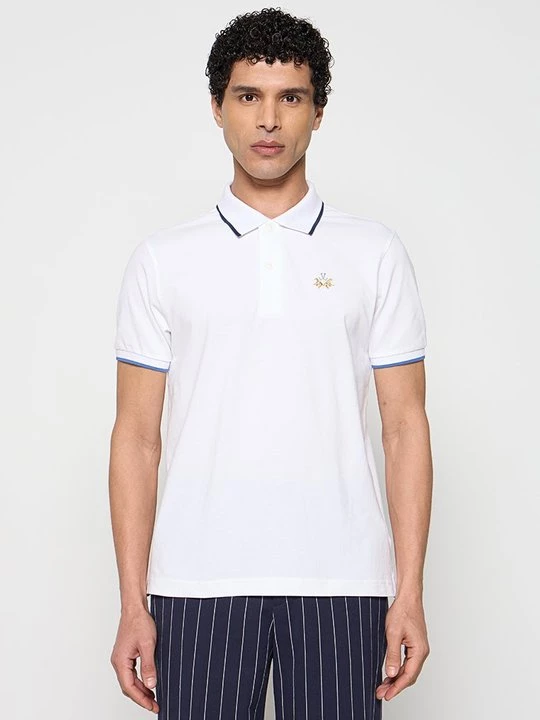 Foto van product Poloshirt La Martina wit