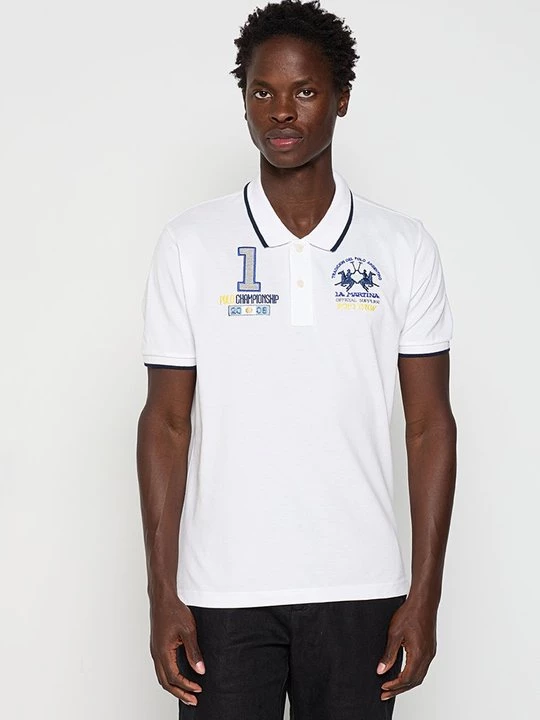 Foto van product Poloshirt La Martina wit