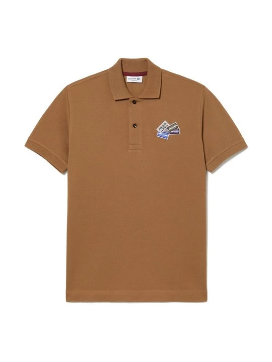 Foto van product Poloshirt Lacoste zandkleur