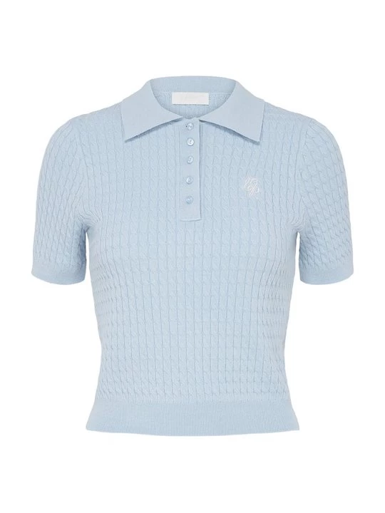 Foto van product Poloshirt LeGer lichtblauw