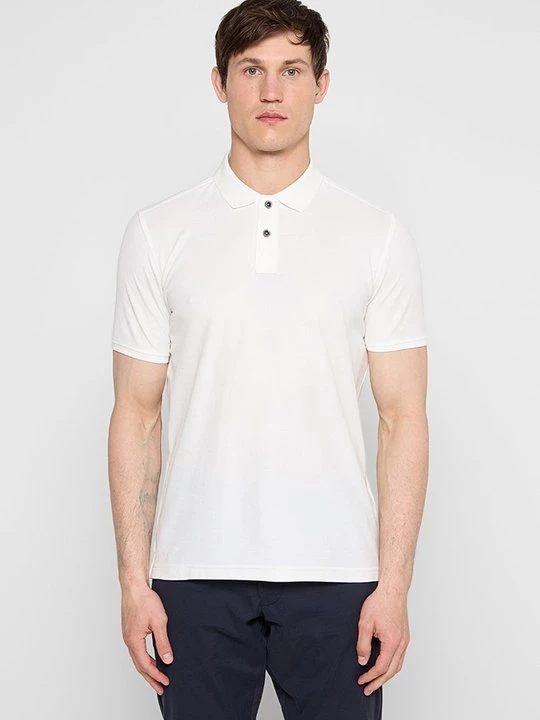 Foto van product Poloshirt Lerros crème