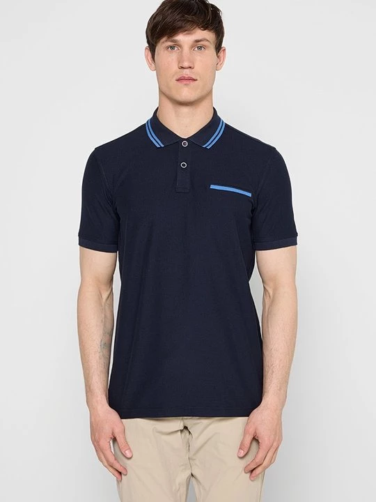 Foto van product Poloshirt Lerros donkerblauw
