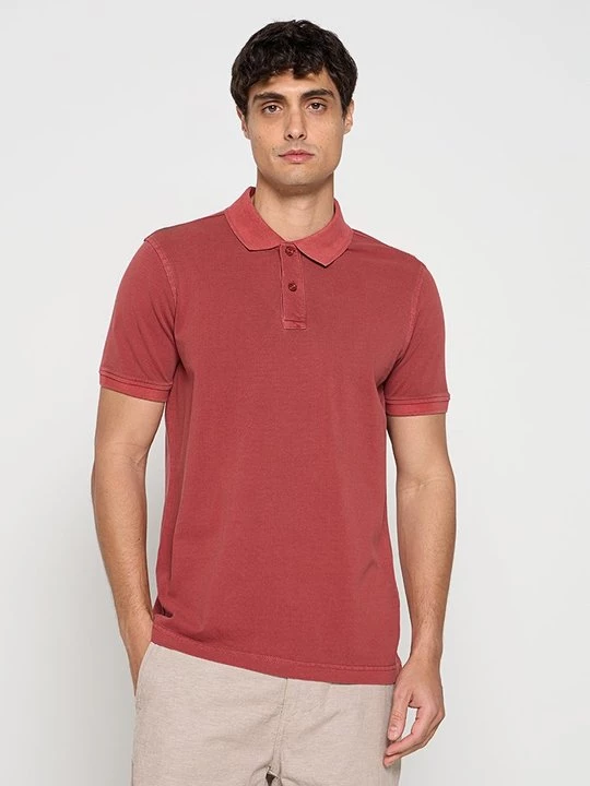 Foto van product Poloshirt Lerros rood
