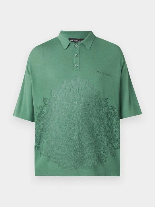 Foto van product Poloshirt Les Benjamins donkergroen