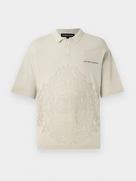 Foto van product Poloshirt Les Benjamins lichtbruin
