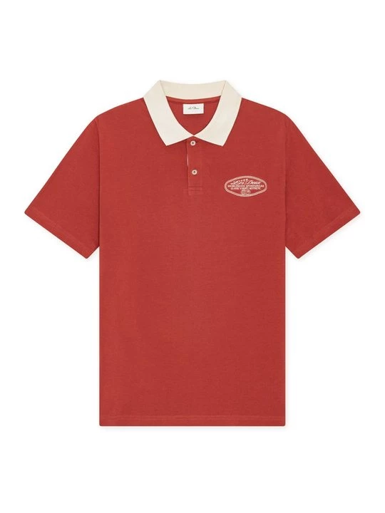 Foto van product Poloshirt Les Deux donkerrood