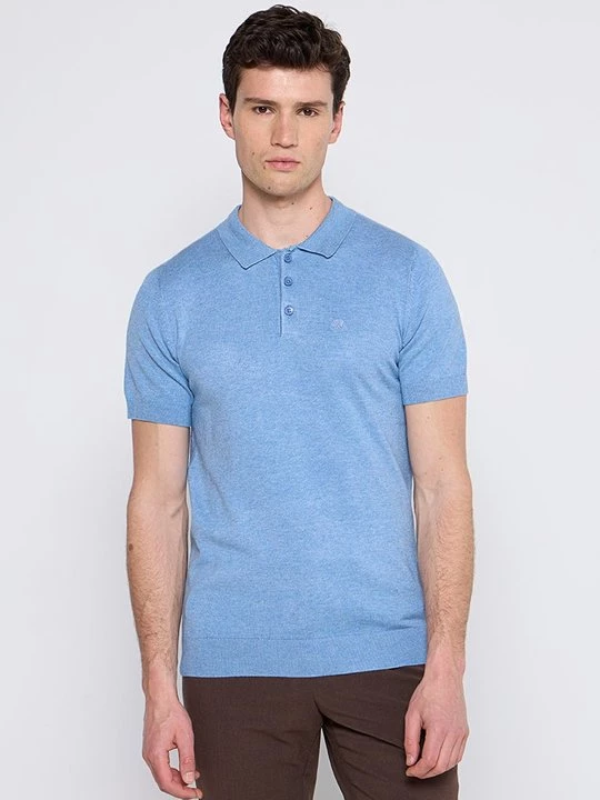 Foto van product Poloshirt lindbergh blauw