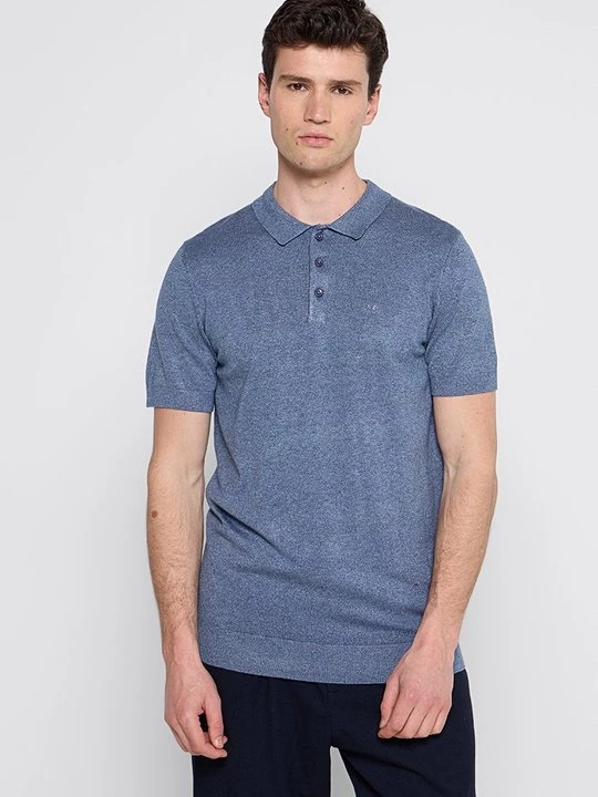 Foto van product Poloshirt lindbergh blauw