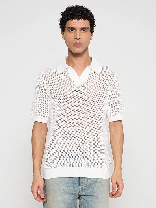 Foto van product Poloshirt lindbergh crème