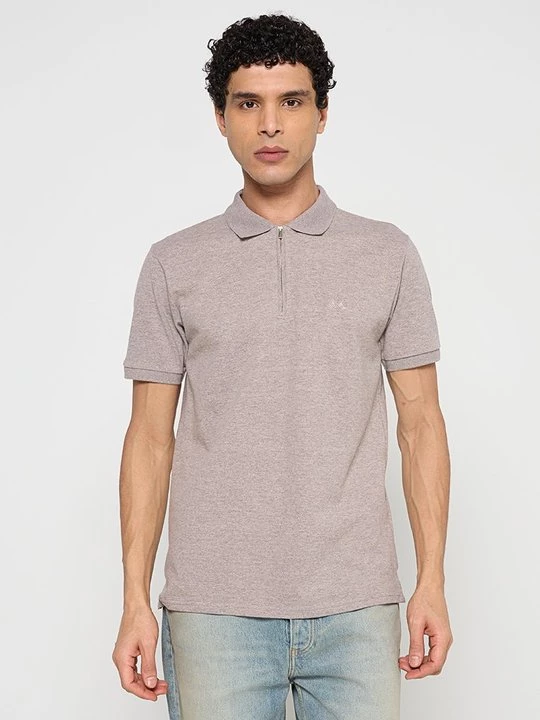 Foto van product Poloshirt lindbergh grijs