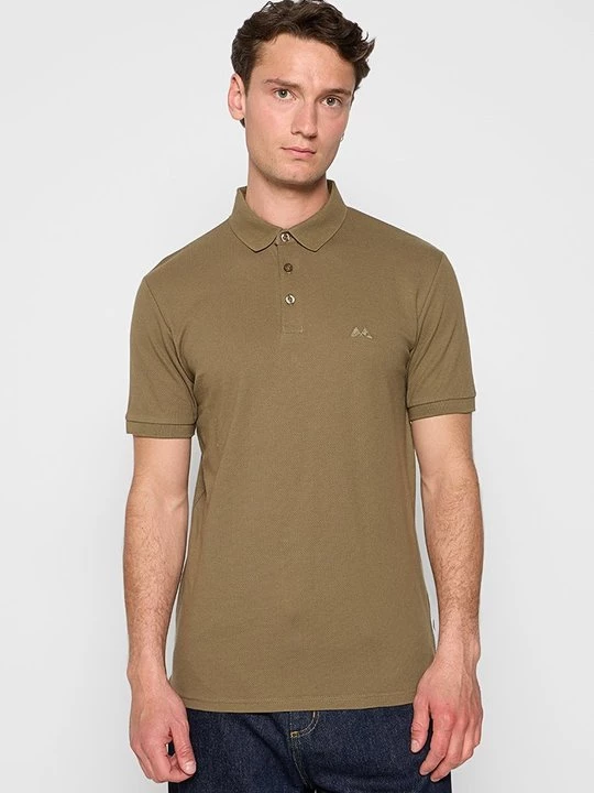 Foto van product Poloshirt lindbergh olijfgroen
