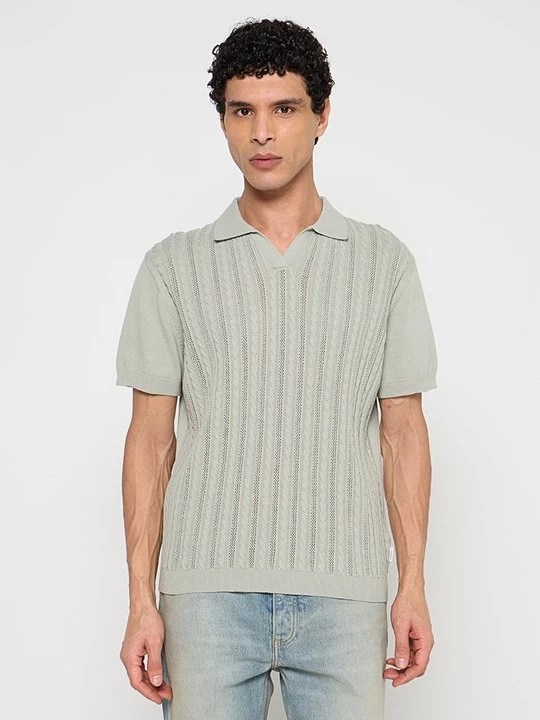 Foto van product Poloshirt lindbergh olijfgroen